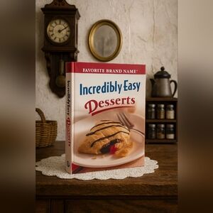 Favorite Brand Name Incredibly Easy Desserts Cookbook – Vintage Recipe Book